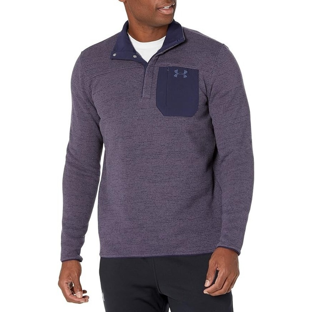 Under Armour Men's Specialist Henley 2.0 Navy Size 3XL Tall